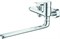 Смеситель для ванны RUSH Devon DE7535-51 с душем длинный излив хром (DE7535-51) DE7535-51 - фото 293964