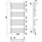 Водяной полотенцесушитель Ravak Optima  (X04000083687) X04000083687