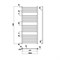 Водяной полотенцесушитель Ravak Norma  (X04000083680) X04000083680