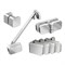 Комплект крепления Ravak B SET BSD3 120 левый  (D01000A090) D01000A090 - фото 330070
