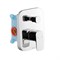 Смеситель настенный с переключателем Ravak 10°Free TD F 065.00 для R-box  (X070136) X070136 - фото 339114
