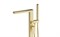 Смеситель напольный для ванны с душем Timo Selene золото матовое  (2210/17Y-CR) 2210/17Y-CR