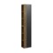 Шкаф - колонна Aquaton Терра 1-створчатый коричневый, антрацит  (1A247503TEKA0) - фото 341017