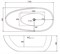 Акриловая ванна Abber  (AB9211B) AB9211B