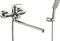 Смеситель для ванны RUSH Palm PL2530-51 с душем длинный излив хром (PL2530-51) PL2530-51