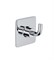 Крючок одинарный Fixsen Square FX-93105 (FX-93105) FX-93105 - фото 346691