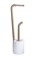 Стойка напольная б/д + ерш Fixsen Wendy FX-7032-48 коричневая (FX-7032-48) FX-7032-48 - фото 346760
