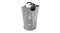 Корзина для белья FIXSEN LOFT STYLE с алюминиевыми ручками серая  (FX-1011) FX-1011 - фото 347744