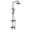 Душевая система Lemark Tropic LM7002BL, с изливом, цвет чёрный LM7002BL - фото 364855