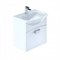 Тумба с раковиной Milardo Niagara 50 подвесная белая (NIA50W0M95K) NIA50W0M95K - фото 371067