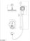 Душевой комплект D&K Rhein Marx DA1395601, хром DA1395601