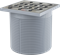 Решетка 105 x 105 латунь-хром AlcaPlast APV0600 APV0600 - фото 375175