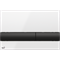 Кнопка смыва AlcaPlast M1710-8 белая/черная M1710-8 - фото 376103