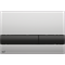 Кнопка смыва AlcaPlast M1712-8 хром - черная/матовая M1712-8 - фото 376105