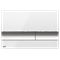 Кнопка смыва AlcaPlast M1720-1 белая M1720-1 - фото 376111