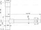 Сифон для умывальника AlcaPlast A402 A402