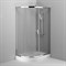 Душевой уголок AM.PM Like Solo Slide 120х80 W83G-302U120CT профиль, Хром глянцевый стекло прозрачное W83G-302U120CT