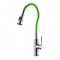 Смеситель Lemark Expert LM5082S-Green для кухни с гибким изливом, хром/зеленый LM5082S-Green - фото 383609