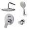 Душевая система AM.PM X-Joy FB85A1RH20, Хром FB85A1RH20 - фото 384710