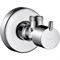 Запорный вентиль Hansgrohe S 13901000 угловой Хром 13901000 - фото 389120