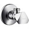 Запорный вентиль Hansgrohe E 13902000 угловой Хром 13902000 - фото 389122