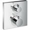Смеситель для душа Hansgrohe Ecostat Square 15714000 с термостатом Хром 15714000 - фото 389403