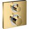 Смеситель для душа Hansgrohe Ecostat Square 15714990 с термостатом Золотой полированный 15714990 - фото 389408