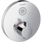 Смеситель для душа Hansgrohe ShowerSelect S 15744000 с термостатом Хром 15744000 - фото 389462