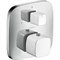 Смеситель для душа Hansgrohe PuraVida 15771400 с термостатом Хром Белый 15771400 - фото 389526