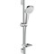 Душевой гарнитур Hansgrohe Croma Select E 26586400 Хром Белый - фото 390441