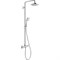 Душевая система Hansgrohe Croma Select E 27257400 Хром Белый 27257400 - фото 391143