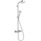 Душевая система Hansgrohe Crometta 27264400 с термостатом Хром Белая 27264400 - фото 391150