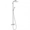 Душевая система Hansgrohe Croma E Showerpipe 27687000 с термостатом Хром 27687000 - фото 391557
