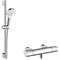 Смеситель для душа Hansgrohe Ecostat 1001 CL 27812400 с термостатом Хром 27812400 - фото 391637