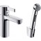 Смеситель для раковины Hansgrohe Metris S 31160000 с гигиеническим душем Хром - фото 392000