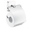 Держатель туалетной бумаги Hansgrohe PuraVida 41508000 с крышкой Хром 41508000 - фото 392611