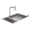 Кухонная мойка Hansgrohe C71-F655-09 43206800 со смесителем Нержавеющая сталь 43206800 - фото 392793