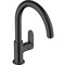 Смеситель для кухни Hansgrohe Vernis Blend 71870670 Черный матовый 71870670 - фото 393660