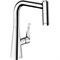 Смеситель для кухни Hansgrohe Metris M71 73800000 Хром 73800000 - фото 393966