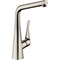 Смеситель для кухни Hansgrohe Metris M71 73812800 Нержавеющая сталь 73812800 - фото 394001