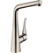 Смеситель для кухни Hansgrohe Metris M711-H320 73813800 Сталь 73813800 - фото 394007