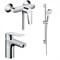 Комплект смесителей Hansgrohe SET Logis E 100 (d) Хром - фото 394368