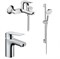 Комплект смесителей Hansgrohe SET Logis E 100 (с) Хром Logis E 100* (с) - фото 394682