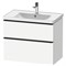 Тумба под раковину Duravit D-Neo белый (DE435502222) DE435502222 - фото 428317