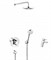 Комплект смесителей с душем KLUDI Pure and Easy (376300565) хром 376300565 - фото 436532