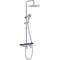 Душевая система Lemark Tropic LM7012C с изливом, хром LM7012C - фото 438099
