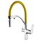 Смеситель Lemark Comfort LM3074C-Yellow, для кухни с подключением к фильтру с питьевой водой, хром/желтый LM3074C-Yellow - фото 440998