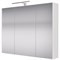 Зеркальный шкаф Dreja Prime 90 99.9306, Белый 99.9306