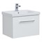 Тумба под раковину Dreja Big Inn 65 77.0201W подвесная, Белый глянец 77.0201W