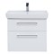 Тумба под раковину Dreja Q Max 60 77.0003W подвесная, Белый глянец 77.0003W